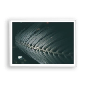 Poster în ramă albă - Precizia naturii - 100x70 cm