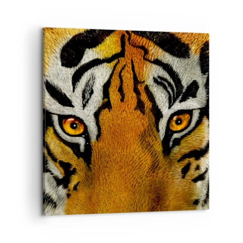 Tablou pe pânză - Amenințător și frumos - 50x50 cm