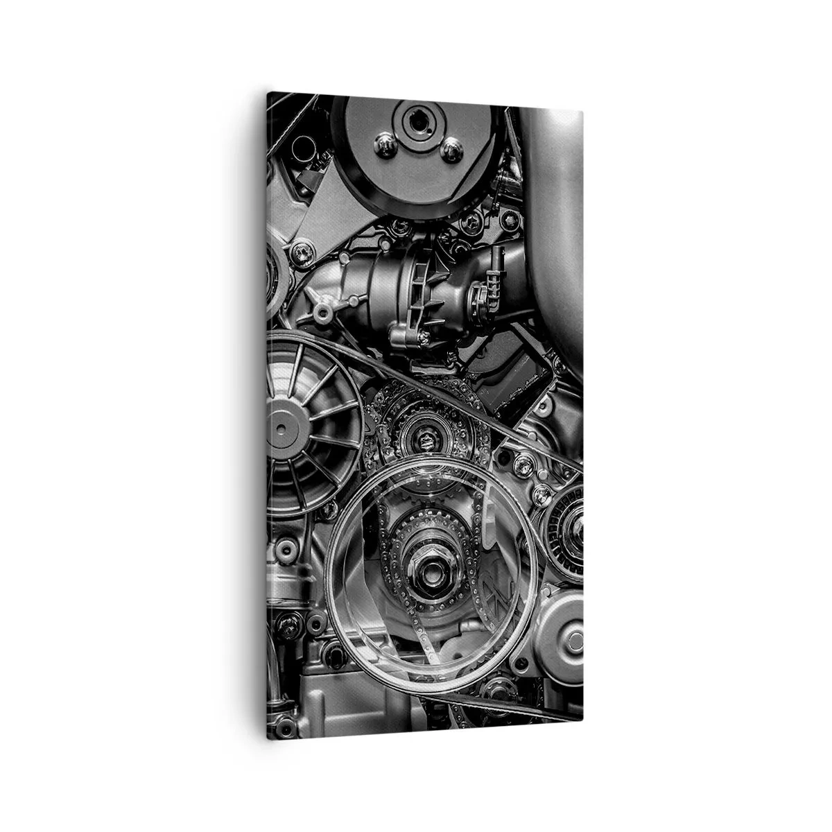 Tablou pe pânză - Poezia mecanicii - 55x100 cm
