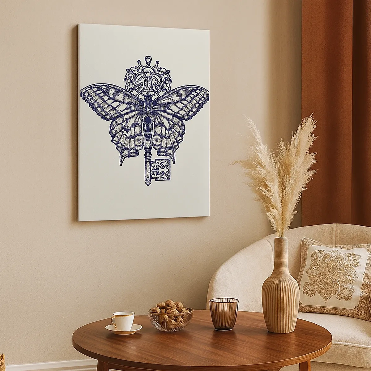 Tablou pe pânză - Toate secretele inimii - 50x70 cm