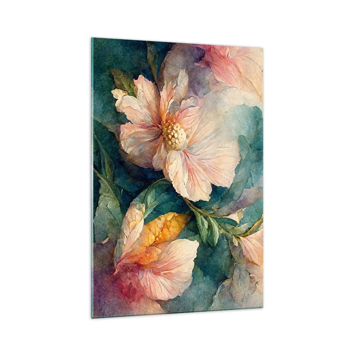 Tablou pe sticlă - Subtilitate pură - 70x100 cm