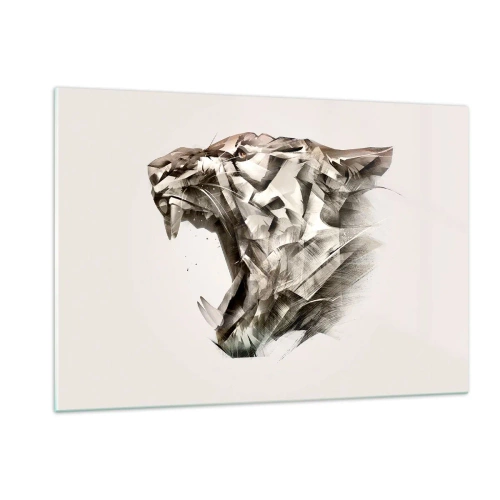 Tablou pe sticlă - Știți deja cine este la conducere - 120x80 cm