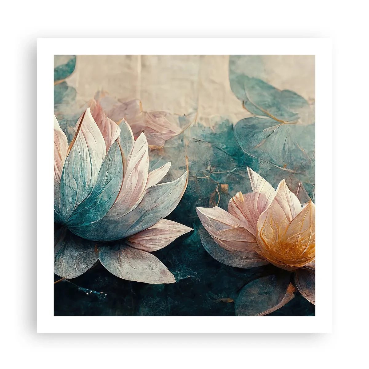 Poster - Stele de lac - 60x60 cm