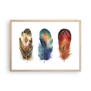 Poster în ramă de stejar deschis - Ritualuri, rituri, mistere - 70x50 cm