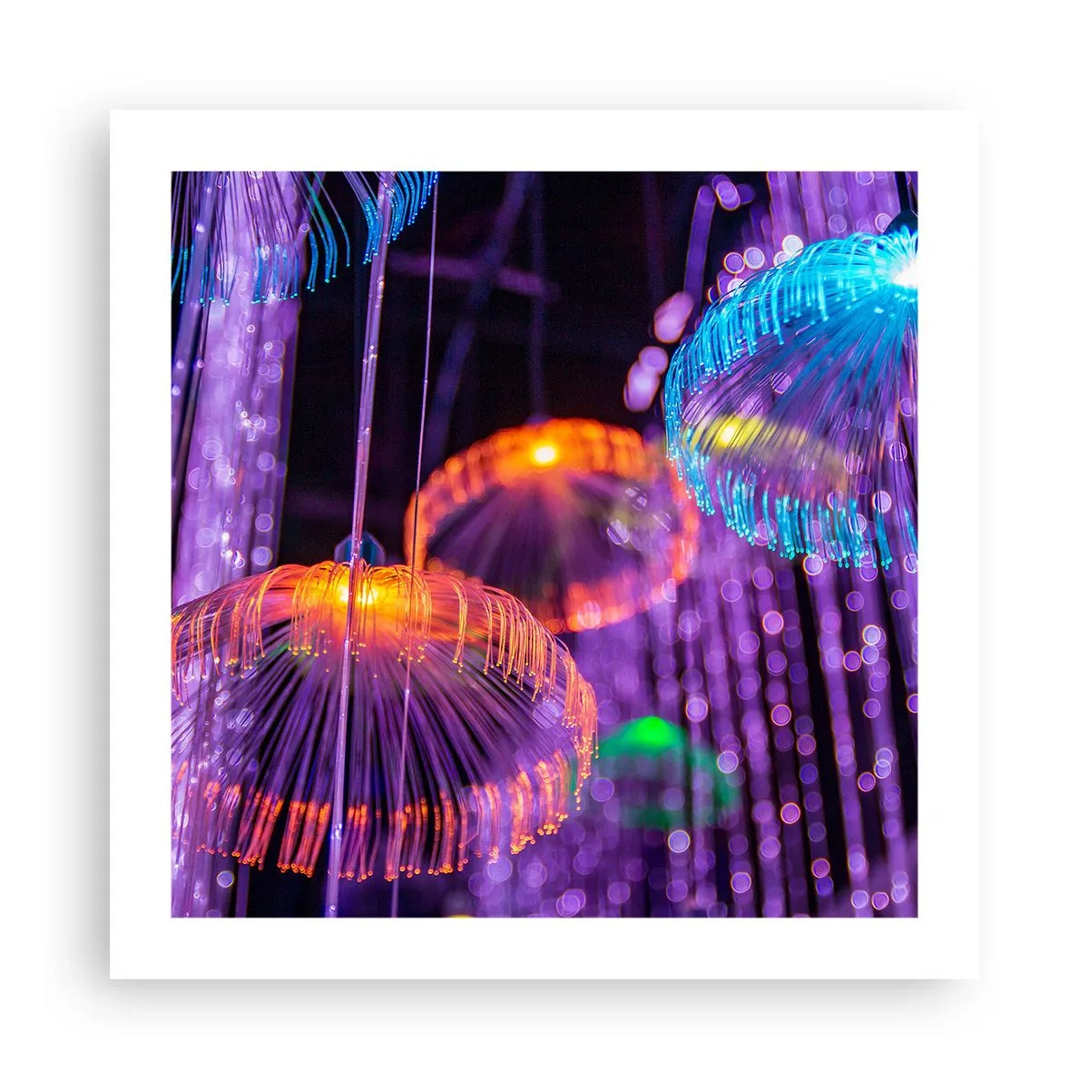 Poster - Fântână de lumină - 50x50 cm