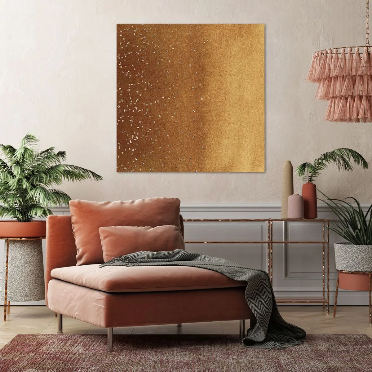 Tablou pe pânză - Nașterea luminii - 70x70 cm