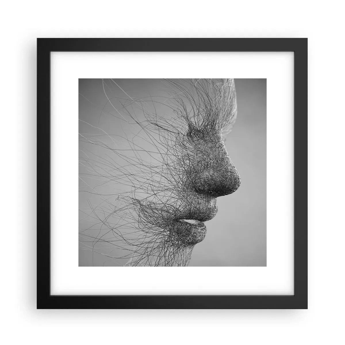 Poster în ramă neagră - Spiritul vântului - 30x30 cm