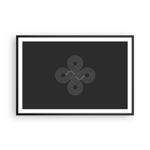 Poster în ramă neagră - În spirit celtic - 91x61 cm