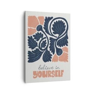 Tablou pe pânză - Și tu înflorești - 50x70 cm