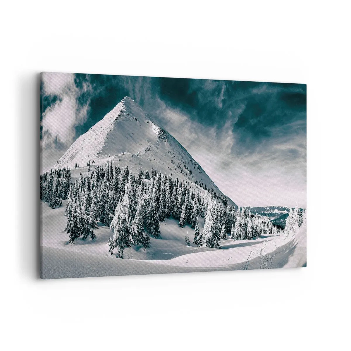 Tablou pe pânză - Țara zăpezii și a gheții - 100x70 cm