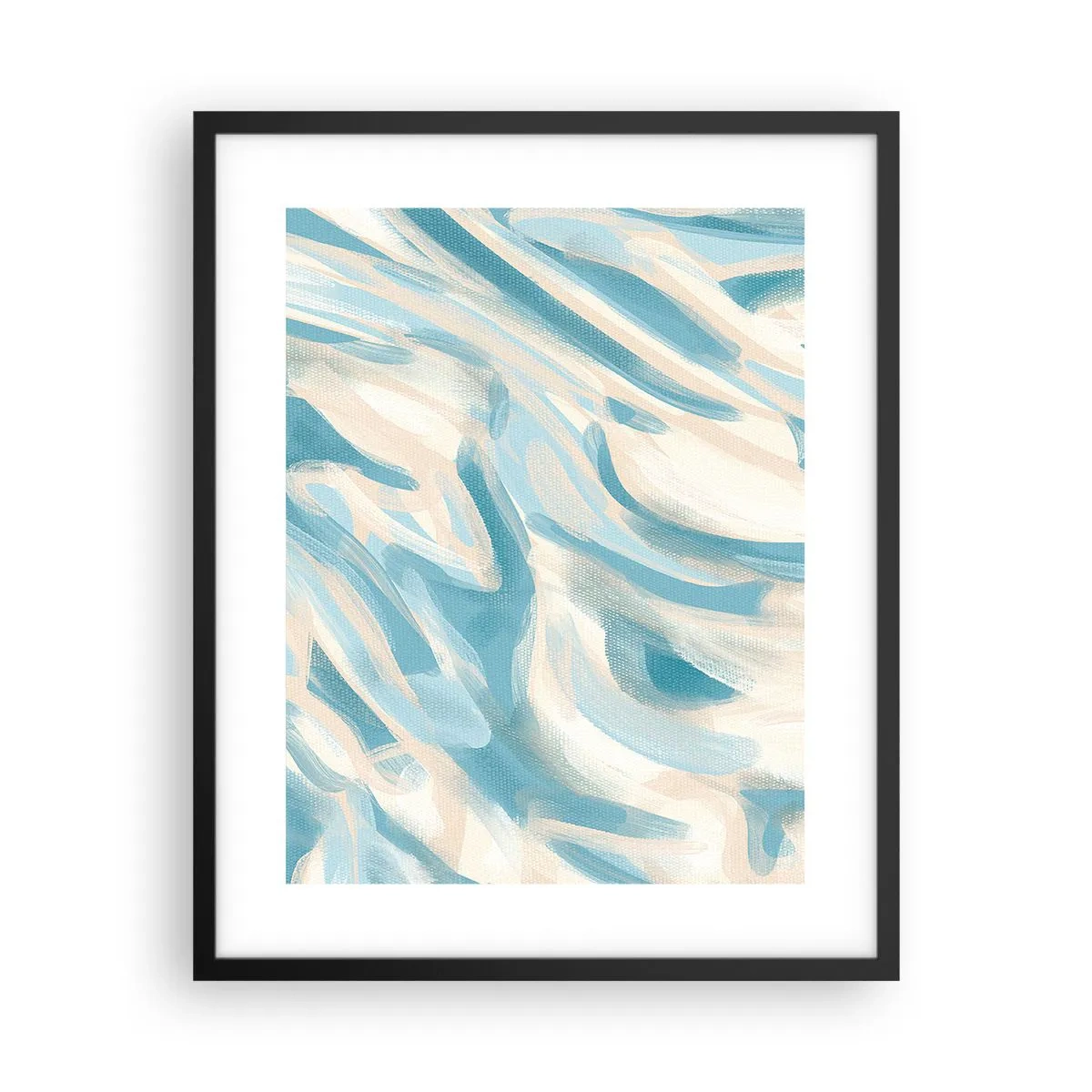 Poster în ramă neagră - Brize de primăvară - 40x50 cm