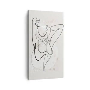 Tablou pe pânză - Arta seducției - 45x80 cm