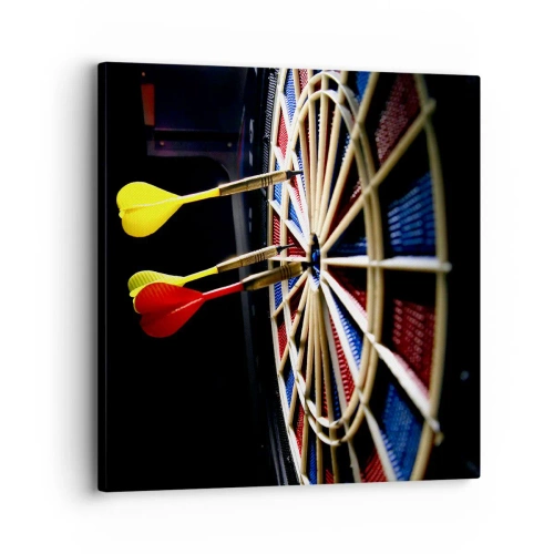 Tablou pe pânză - Direct la subiect - 30x30 cm