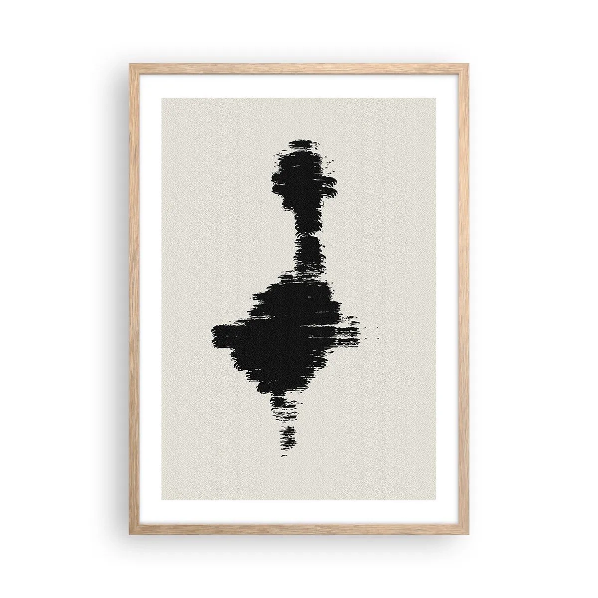 Poster în ramă de stejar deschis - Vibrațiile imaginației - 50x70 cm