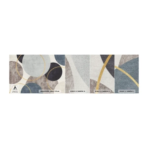 Mostră tapet Premium Canvas - Roată cu roată - Districte, Minimalist, Bucată - 100x30 cm