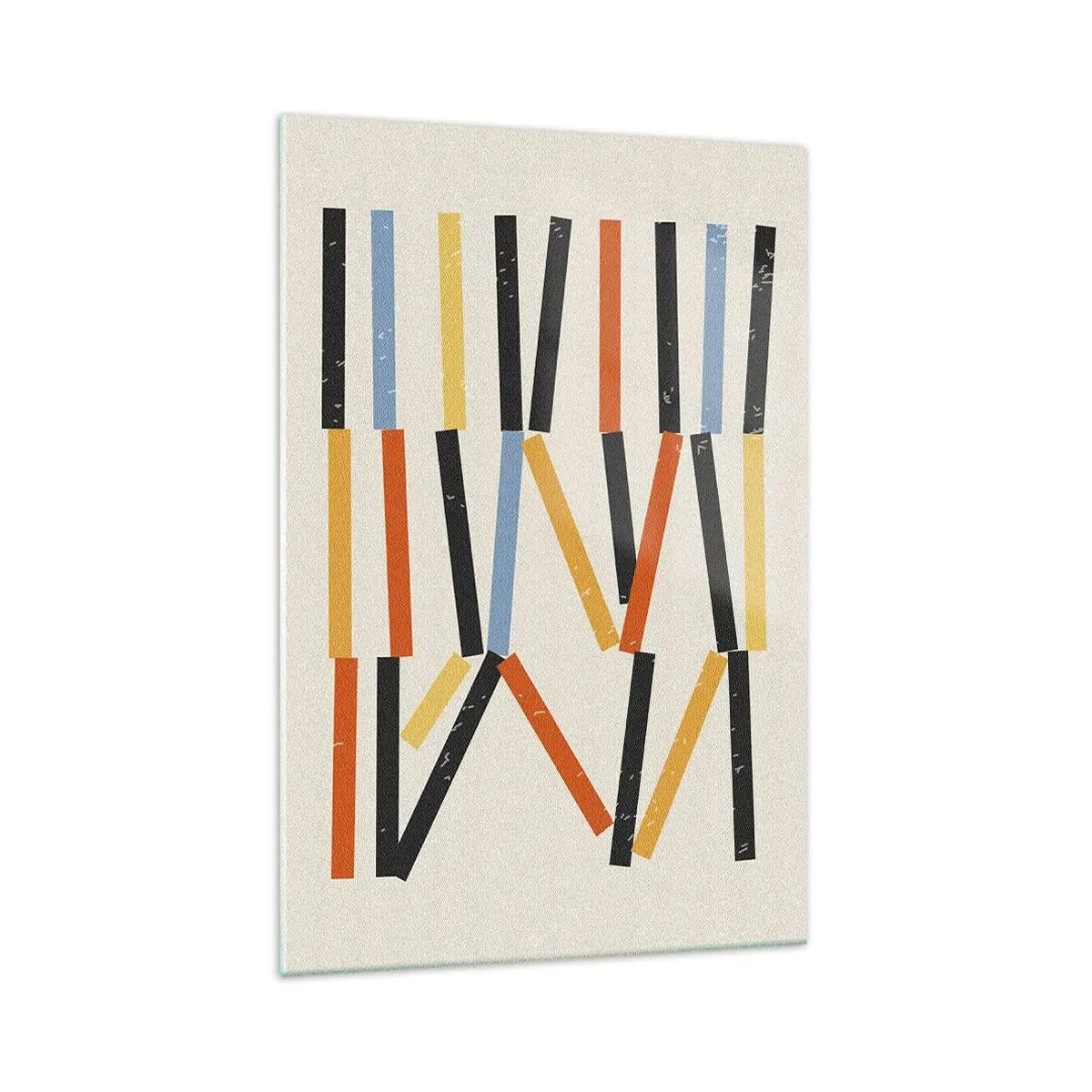 Tablou pe sticlă - Compoziție la nivel - 70x100 cm