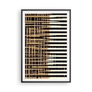 Poster în ramă neagră - Abstracție arhitecturală - 61x91 cm
