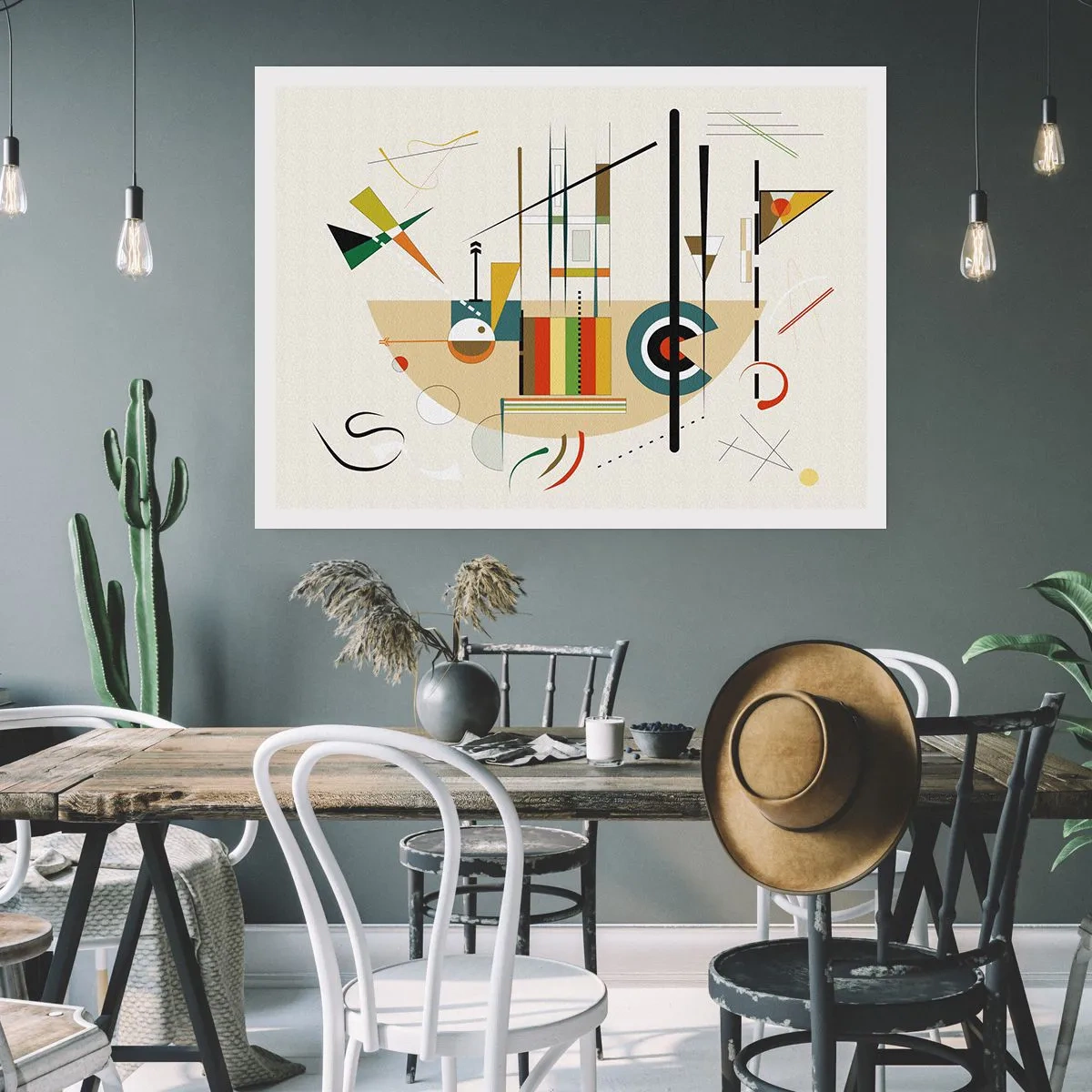 Poster - Și lumea râde - 50x40 cm