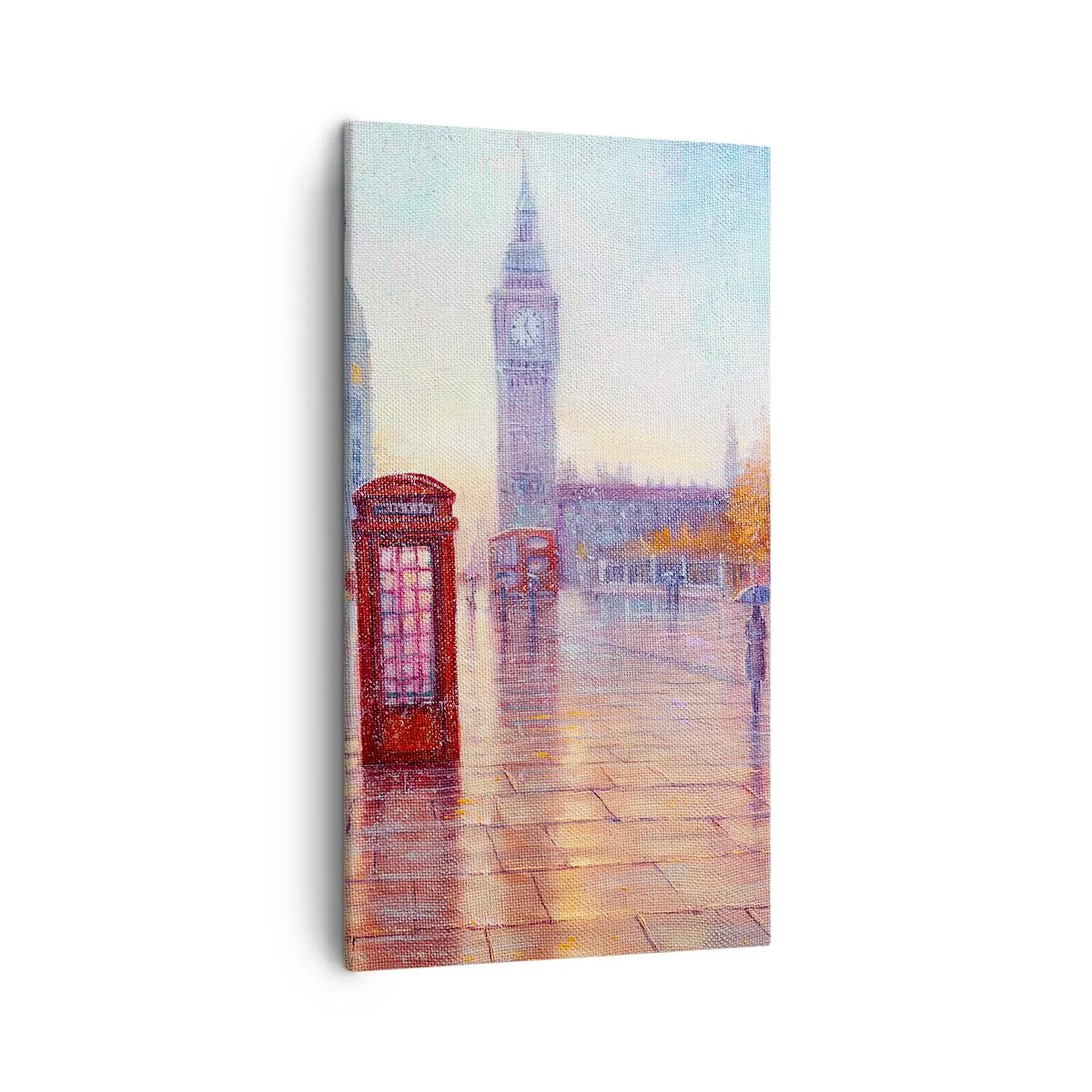 Tablou pe pânză - O zi de toamnă londoneză - 45x80 cm