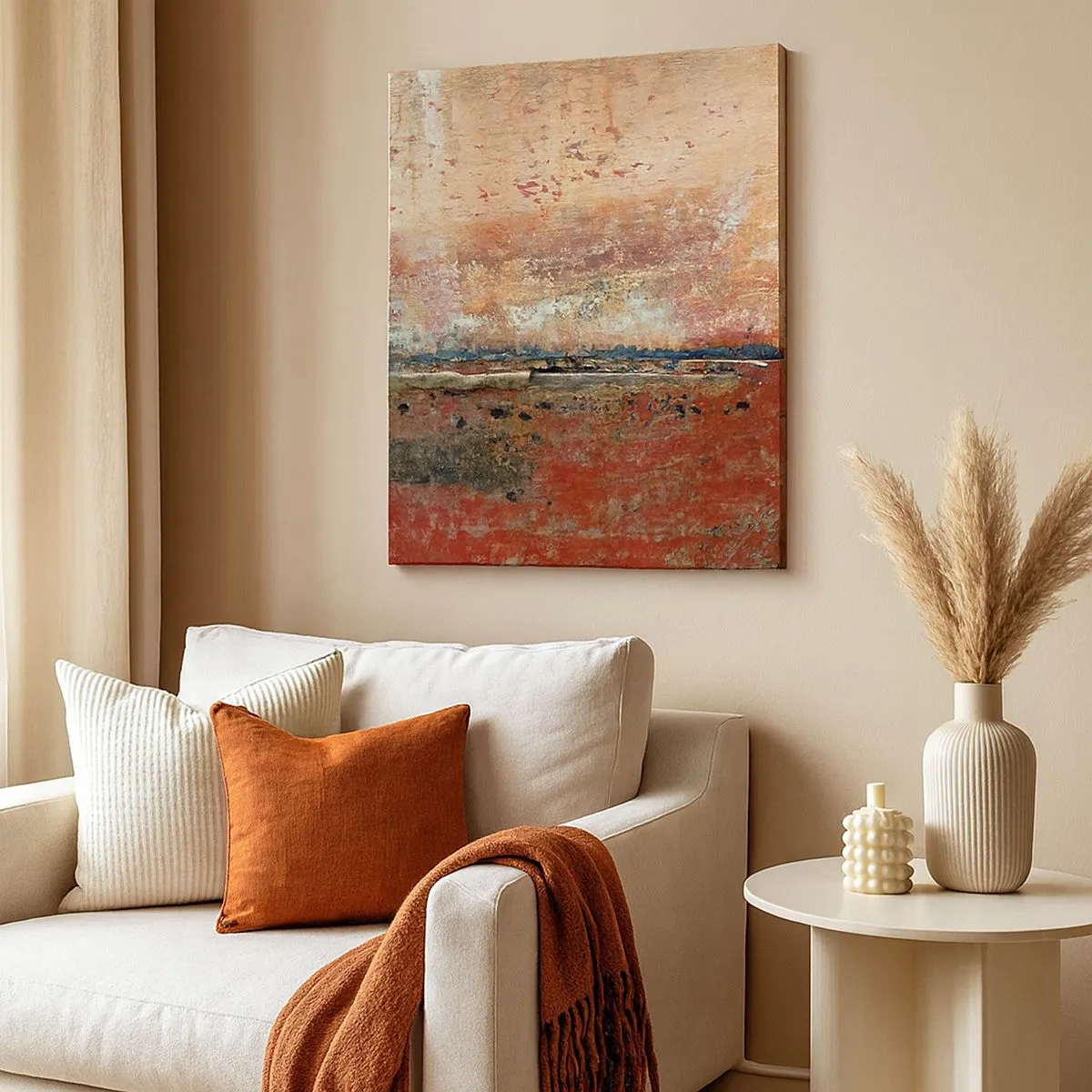 Tablou pe pânză - Oare este marea? - 30x30 cm