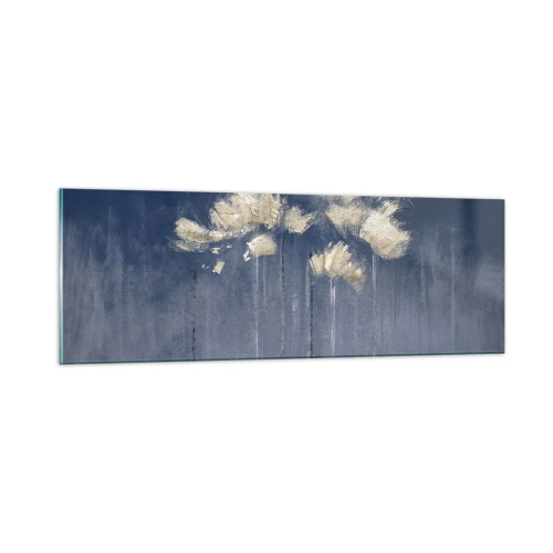 Tablou pe sticlă - Ca petalele în vânt - 90x30 cm