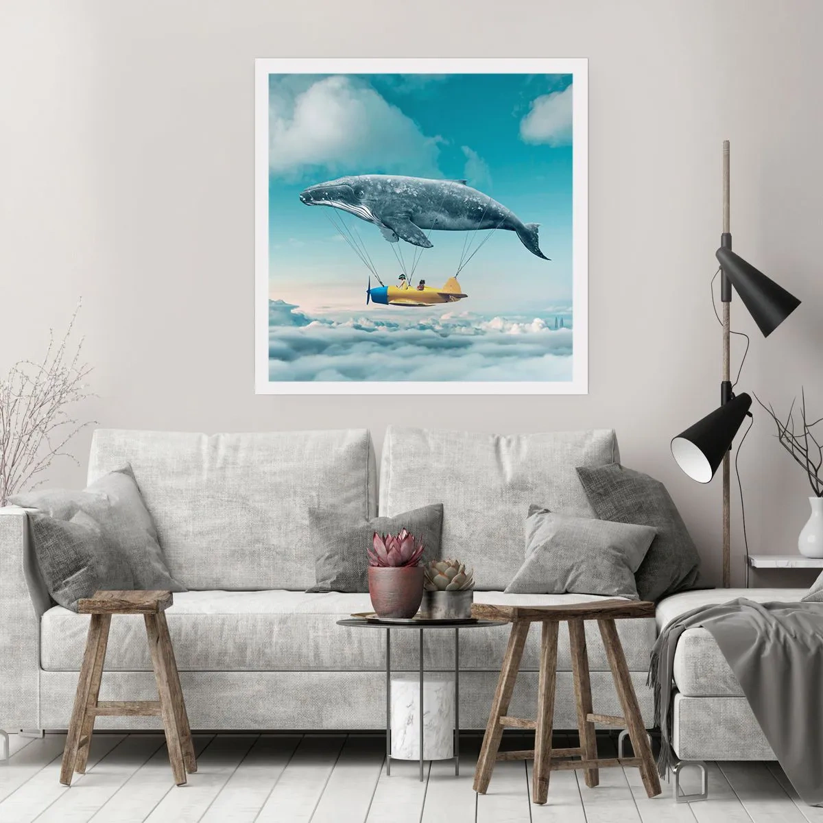 Poster - De ce nu? - 50x50 cm