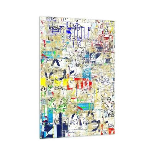 Tablou pe sticlă - Pur și simplu plăcut pentru ochi - 80x120 cm