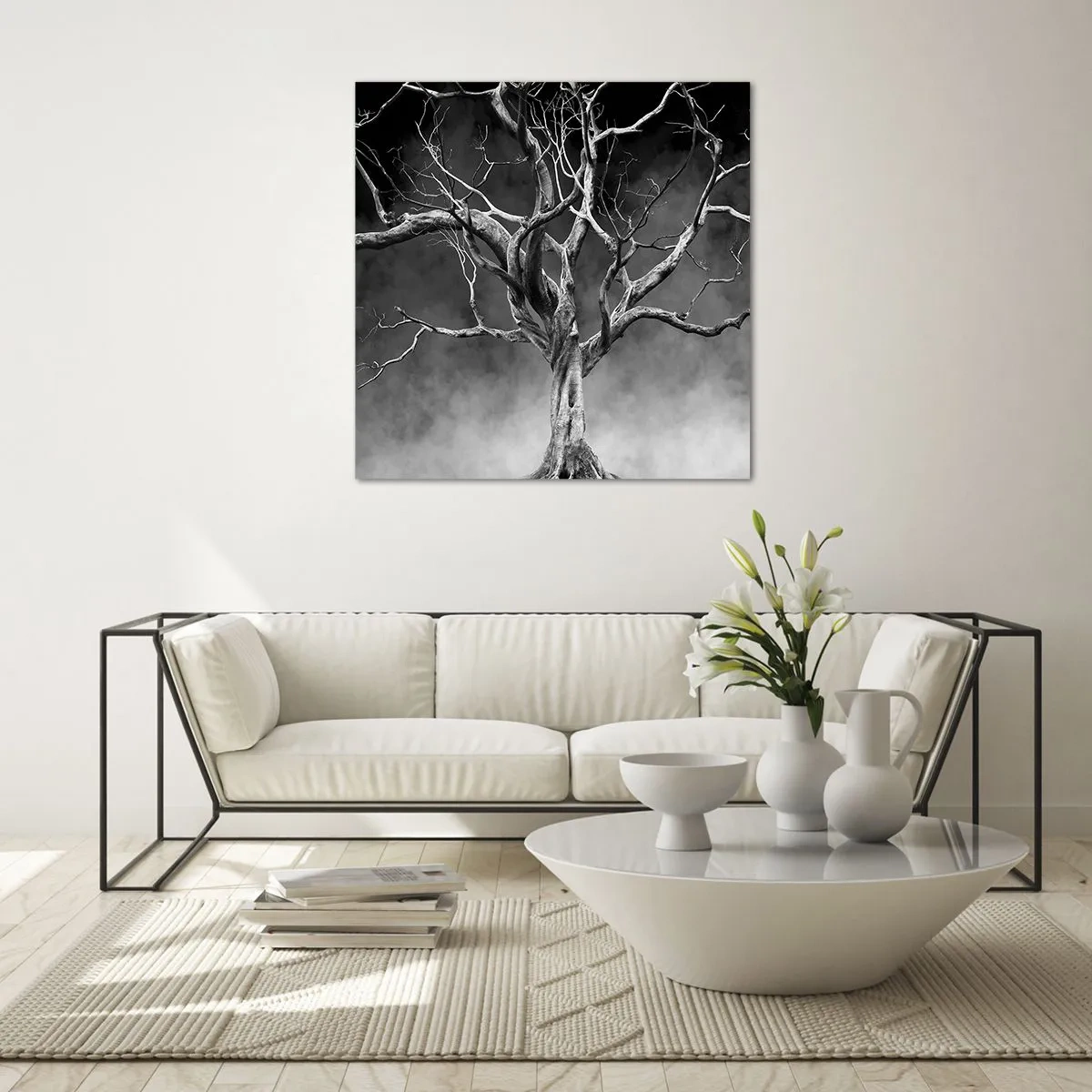 Tablou pe sticlă - Primare și sacre - 70x70 cm