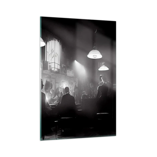 Tablou pe sticlă - În stil jazz - 80x120 cm