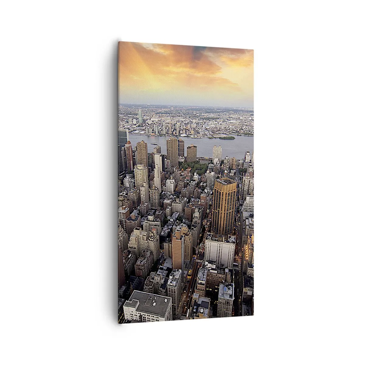 Tablou pe pânză - Inima care bate în timpul nostru - 65x120 cm