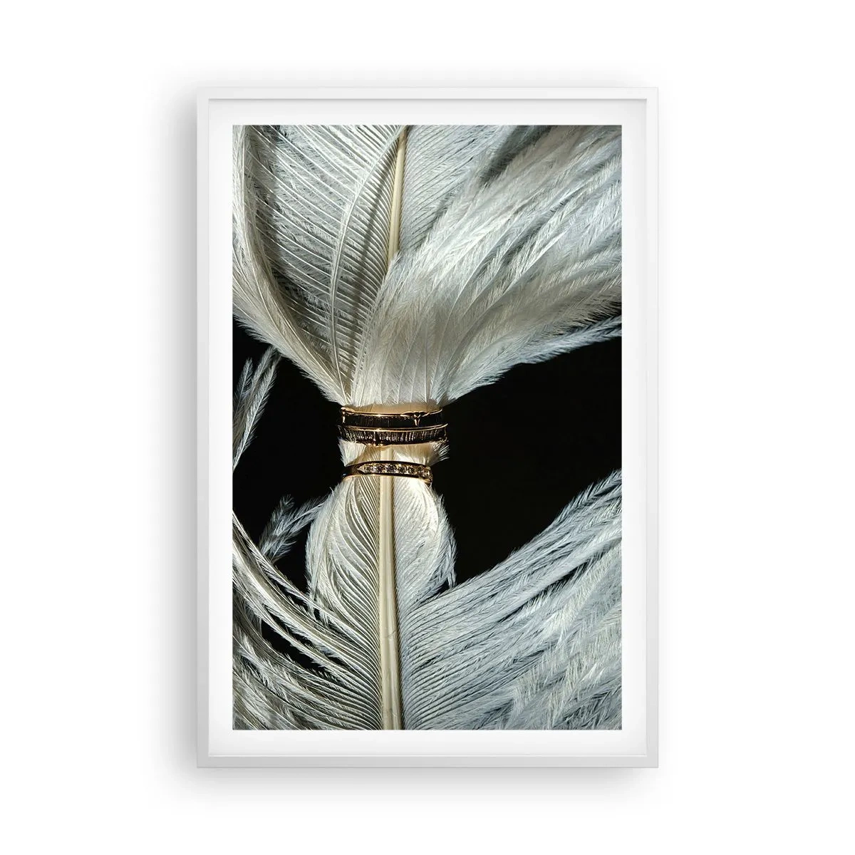 Poster în ramă albă - ...și nu te voi părăsi.. - 61x91 cm