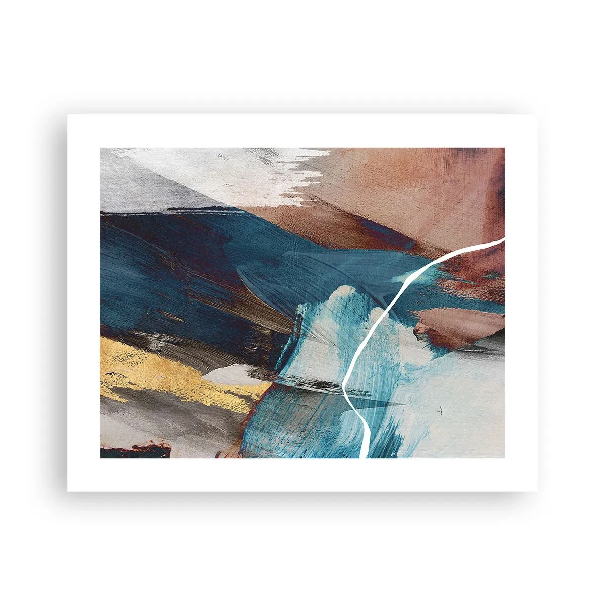 Poster - Cu fler și energie - 50x40 cm