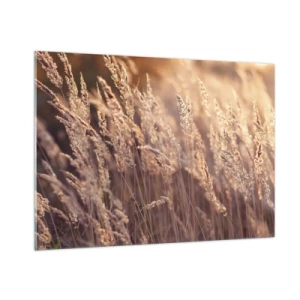 Tablou pe sticlă - Gata să întâmpine toamna - 100x70 cm