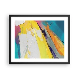 Poster în ramă neagră - Anatomia luminii - 50x40 cm