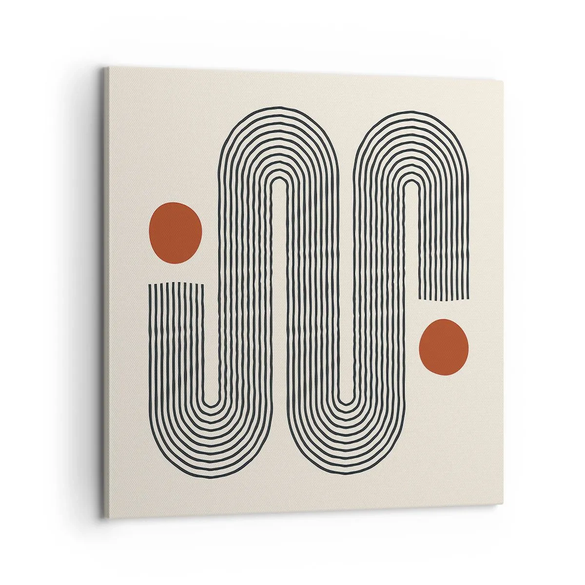 Tablou pe pânză - De la început până la sfârșit - 60x60 cm