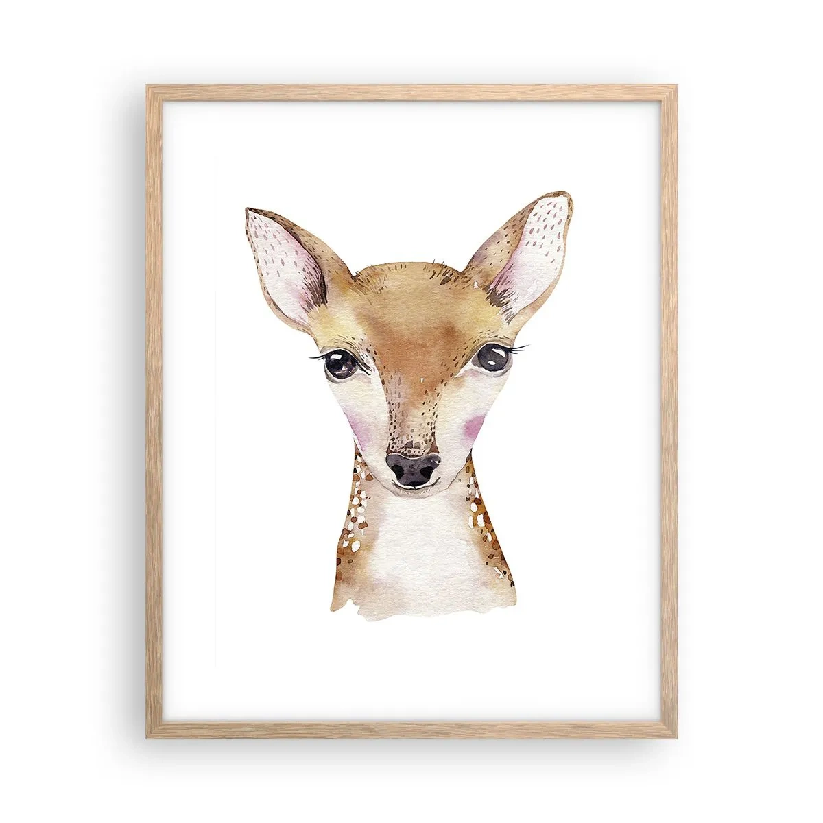 Poster în ramă de stejar deschis - Natura inocenței - 40x50 cm