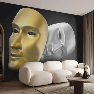 Tapet Premium Canvas - Viața este teatru - Capota, Bucată, Teatru - 200x140 cm