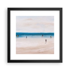 Poster în ramă neagră - Nevoia naturală - 30x30 cm