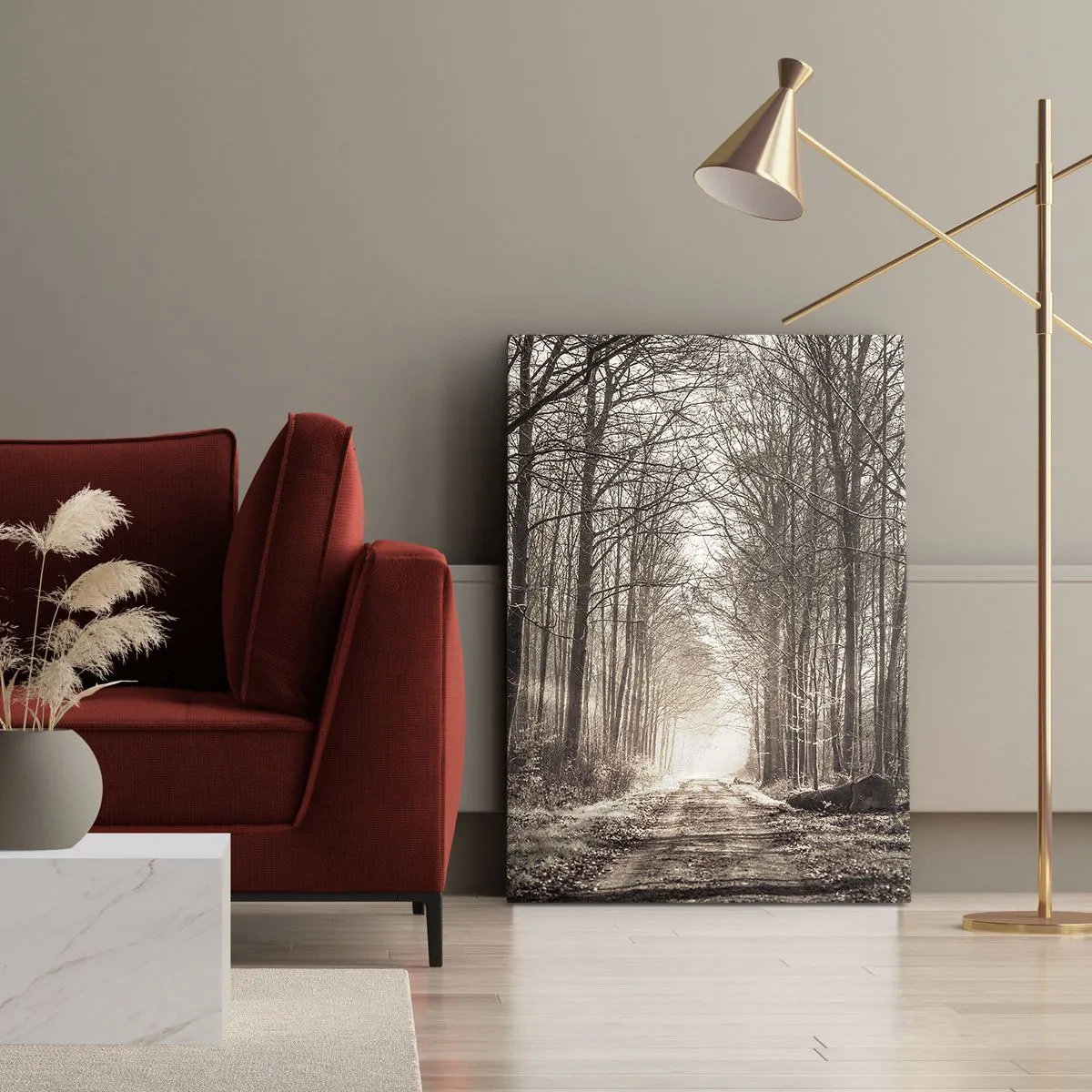 Tablou pe pânză - Catedrala Forestieră - 50x70 cm