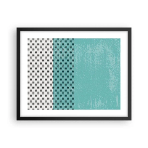 Poster în ramă neagră - Compoziție echilibrată - 50x40 cm