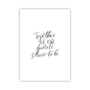 Poster - O simți și tu? - 70x100 cm