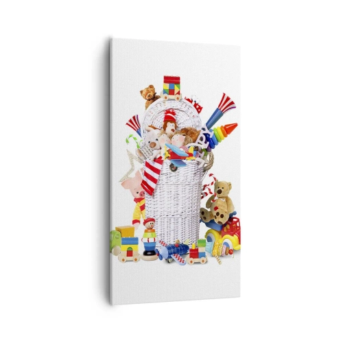 Tablou pe pânză - Comorile micuțului - 55x100 cm