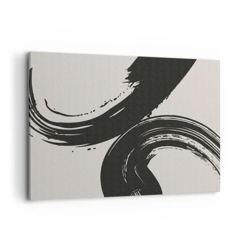 Tablou pe pânză - Tare și circular - 100x70 cm