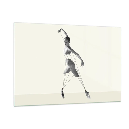 Tablou pe sticlă - Într-un teatru de lumină - 120x80 cm