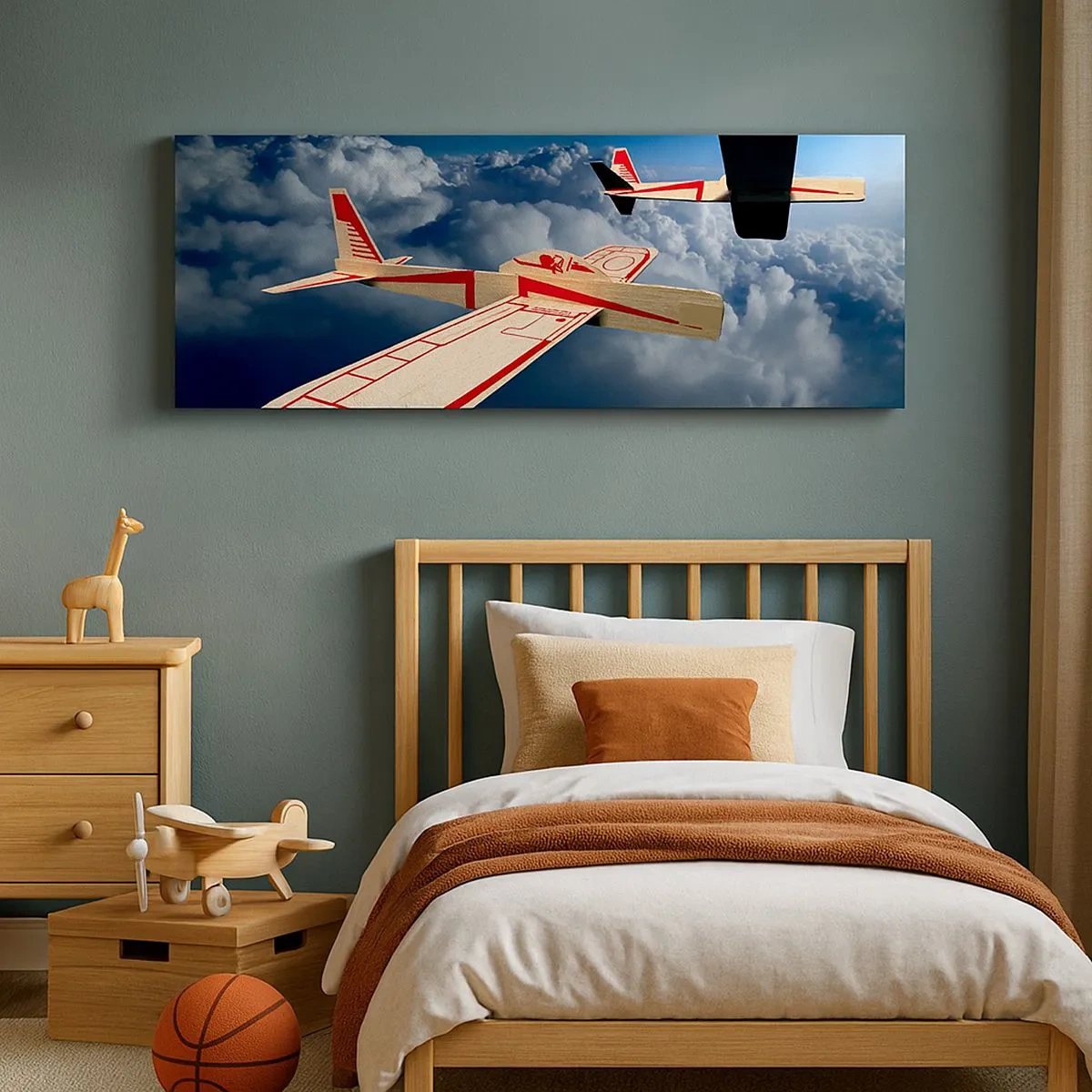 Tablou pe pânză - Chiar mai sus, chiar mai departe - 100x40 cm