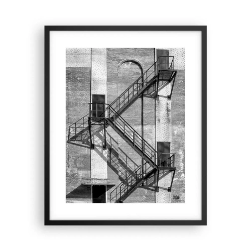 Poster în ramă neagră - Stil industrial - 40x50 cm