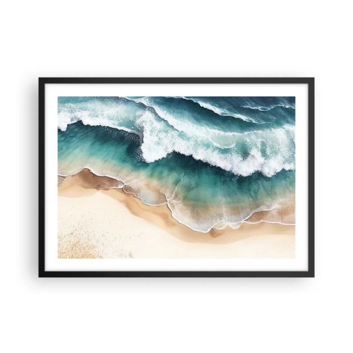 Poster în ramă neagră - Întâlnire eternă - 70x50 cm