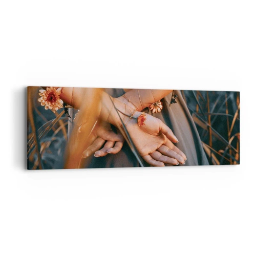 Tablou pe pânză - Legată de natură - 90x30 cm