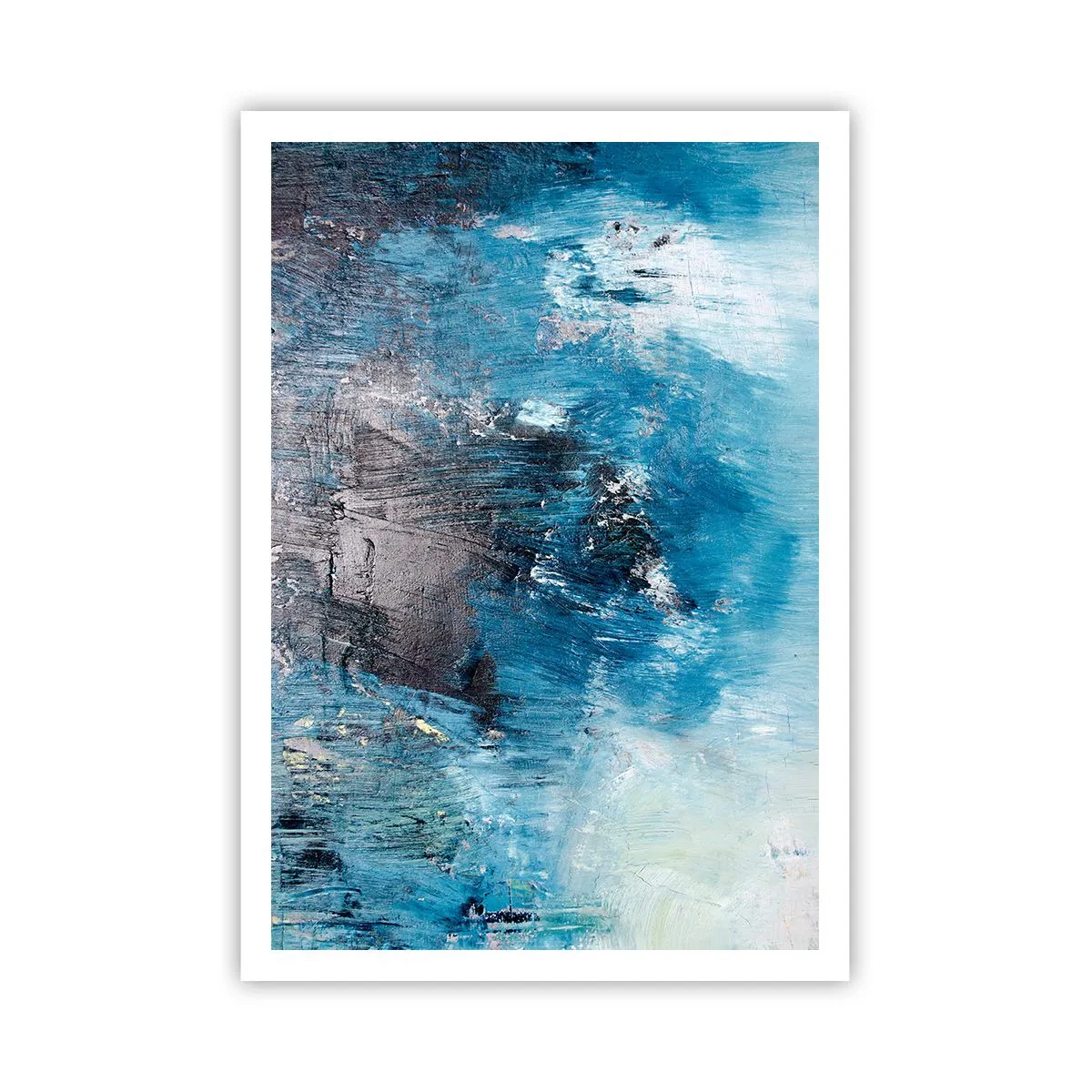 Poster - Rapsodie albastră - 70x100 cm