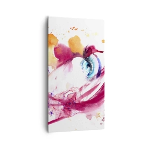 Tablou pe pânză - În apropiere, lumea înflorește - 55x100 cm